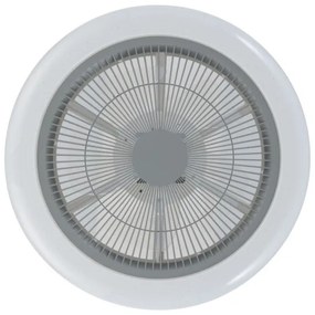 Eglo 35138 - Ventilatore da soffitto dimmerabile a LED KOSTRENA LED/25,5W/230V grigio+TC