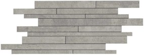 Pavimento rivestimento 30x60 mosaico grigio 9,5 mm in gres fine porcellanato Ragno Concept 00R2HQ04