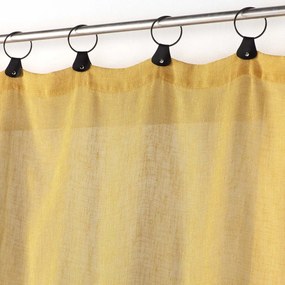 Tenda in voile giallo 140x240 cm Linka - douceur d'intérieur