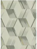Zoffany Carta da parati Rhombi - Empire Grey