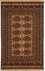 Kilim Tappeto orientale 200 x 130 Beige (Afghanistan) Tessuto A Mano