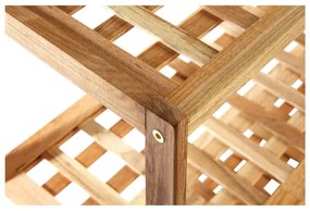 Scarpiera di colore naturale in noce massiccio – Premier Housewares