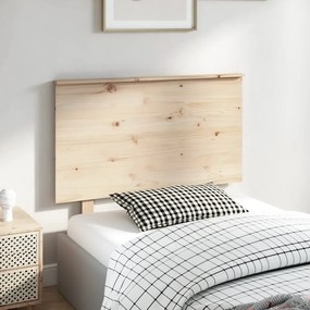 Testiera per letto 104x6x82,5 cm legno massello di pino