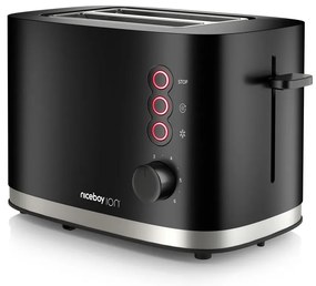 Niceboy ION Cruncher C3 - Tostapane a due fori e tostatore 870W/230V nero