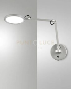 Regina applique alluminio a led cct 3000k - 4000k - 5000k - 6000k- ...