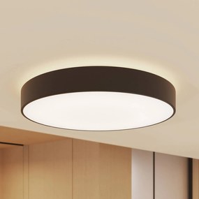 Plafoniera a LED Vanida Arcchio, dimmerabile, Nero, Cucina, Alluminio, Moderno, Plafoniera LED