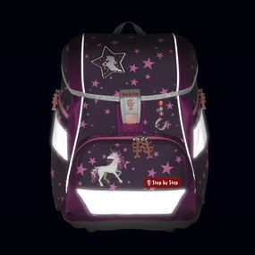 Zaino/cartella scuola 2IN1 PLUS – Set 6 pezzi, Step by Step Unicorn Nuala