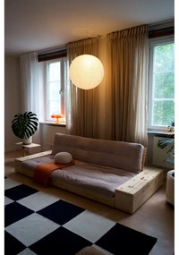 Divano letto in velluto rosso 244 cm Base - Karup Design