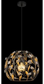 Globo 15759H - Lampadario a sospensione con filo MIKA 1xE27/40W/230V diametro 40 cm