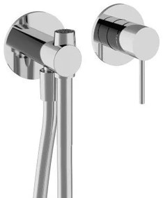 Treemme Up+ RWIT6BD4CC02 idroscopino bidet wc con miscelatore a muro senza parte incasso cromo