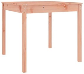Tavolo da Giardino 82,5x82,5x76 cm in Legno Massello di Douglas