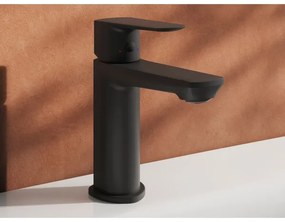 Ravak X070476 - Miscelatore per lavabo LIFE 16 cm, nero