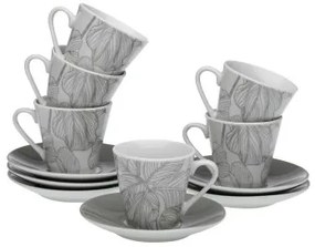 Set di Tazze da Caffè Versa Palma Porcellana
