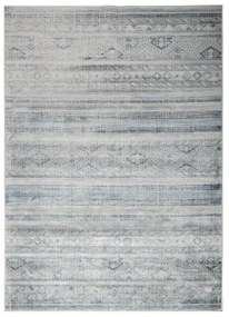 Tappeto Celestine etnico grigio, L 190 x L 133 cm