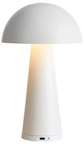 Markslöjd 108656 - Lampada LED dimmerabile ricaricabile FUNGI LED/1,5W/5V IP44 bianco