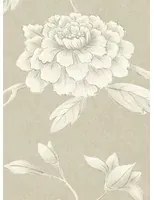 Lewis & Wood Carta da parati Jasper Peony - Parchment
