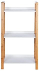 Mensola da bagno in bambù con 3 ripiani Finja - Wenko