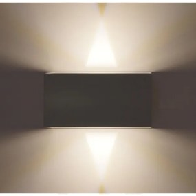 LED Applique da esterno LED/12W/230V IP54 bianco