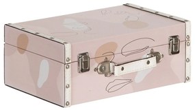 Set di Bauli 34,5 x 24,5 x 14 cm Tela DMF (2 Pezzi)