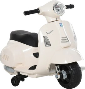 Piaggio Mini Vespa GTS Elettrica 6V per Bambini Bianca...