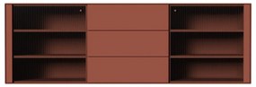 Cassettiera sospesa color mattone 180x79 cm Edge by Hammel - Hammel Furniture