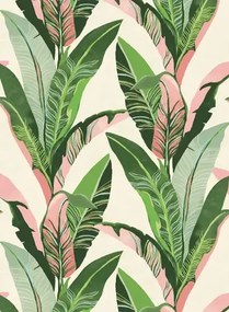 Bananenblätter Wandbild Miami von Eijffinger - 384601
