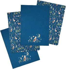 Set di strofinacci in cotone 4 pz 50x70 cm Enchanted Twilight Animals – Catherine Lansfield