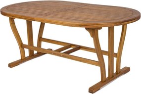 TURRIS - set tavolo in alluminio e teak cm 180/240 x 100 x 74 h con 4 sedie e 2 poltrone Mulier