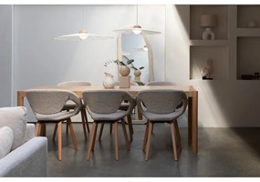 Tavolo da pranzo in legno massiccio 92,5x182 cm Sticks – Zuiver