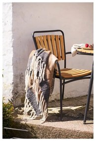 Coperta marrone in misto lana 130x170 cm Carmel – House Nordic