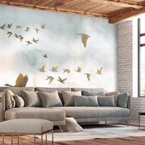 Fotomurale  Golden Geese  Larghezza x Altezza Home decor 100x70