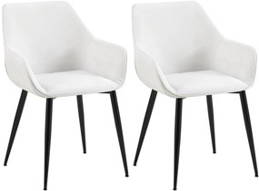 Set Sedie Da Pranzo Vessa - Comfort E Stile Senza Tempo / Creme / Stoff