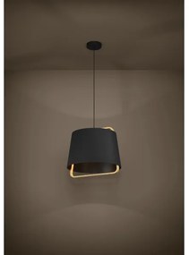 Eglo 390185 - Lampadario a sospensione con filo CAMALOZA 1xE27/40W/230V nero