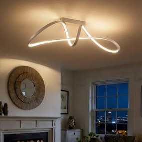 Brilagi-LED Plafoniera dimmerabile TWISTER LED/60W/230V 3000-6000K beige + telecomando