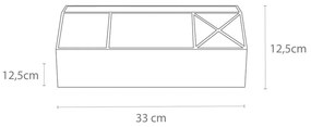 Organizer in cartone per la cancelleria Elisa - Bigso Box of Sweden