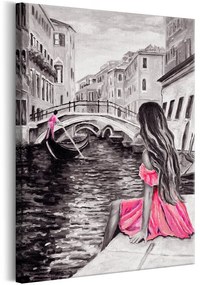Quadro Woman in Venice (1 Part) Vertical