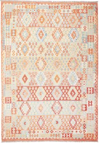 Kilim Tappeto 350x250 (Afghanistan) Tessuto A Mano
