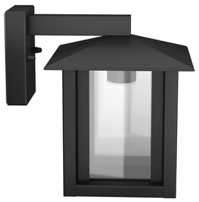 Applique Nera E27 IP54 per Esterni - Serie PILLAR