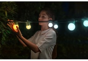 Twinkly TWF020GOP-BEU - Catena decorativa da esterno LED 20xLED 14m IP44 Wi-Fi