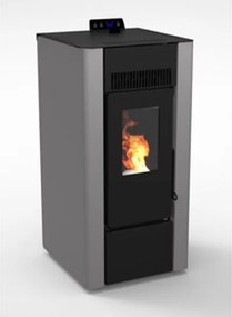 Stufa a Pellet Ventilata C Line Air Efesto 6 7,4 kW Antracite