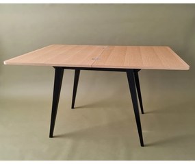 Tavolo da pranzo con piano effetto frassino allungabile 65x90 cm Envelope – Ragaba