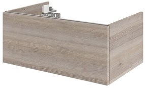 Mobile da bagno sotto lavabo SENSEA Neo lucido L 75 x H 32 x P 48 cm 1 cassetto, lavabo non incluso