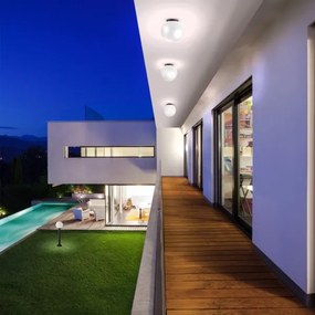 Redo 9761 - Paralume ricambio SFERA Ø 20 cm IP44 bianco