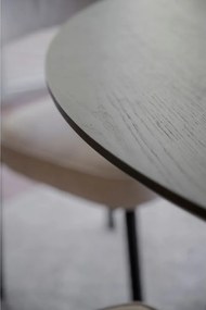 Tavolo da pranzo rotondo con piano in rovere 120x120 cm Calverton - Rowico