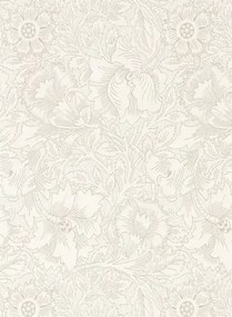 Morris & Co. Tapete Pure Poppy - Ecru/ Stone