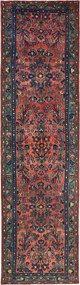 Hamedan Tappeto persiano 390x110 Rosso (Iran) Annodato A Mano