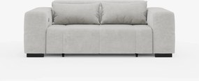 Monarch Divano con Relax Elettrico per allungamento sedute e Poggiatesta Reclinabile in tessuto morbido smacchiabile T31