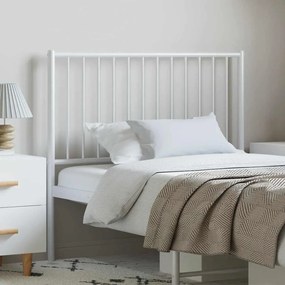 Testiera İn Metallo Bianco 100 Cm /