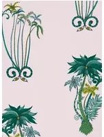 Clarke & Clarke Carta da parati Jungle Palms - Pink