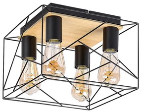 Rabalux 71024 - Plafoniera BOIRE 4xE27/40W/230V